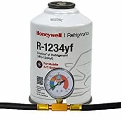 Brand new ❤️ ZeroR® Top Off Kit #2 - Genuine 8oz HFO-R1234yf Refrigerant (2 Cans) & HD Brass Can Tap With Gauge ???? 16 Brand new ❤️ ZeroR® Top Off Kit #2 - Genuine 8oz HFO-R1234yf Refrigerant (2 Cans) & HD Brass Can Tap With Gauge ???? -ZeroR-shop 31PxdjuN3oS. AC