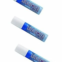 New ???? Lock De-Icer And Lubricant 0.62 Fl. Oz. (3-Pack) ⌛