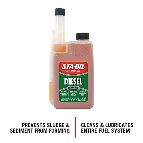 Coupon ???? STA-BIL (22254) Diesel Fuel Stabilizer And Performance Improver - Keeps Diesel Fuel Fresh For Up To 12 Months - Lubricates And Cleans The Fuel System - Treats 320 Gallons, 32 Fl. Oz. , Orange ❤️ 4 Coupon ???? STA-BIL (22254) Diesel Fuel Stabilizer And Performance Improver - Keeps Diesel Fuel Fresh For Up To 12 Months - Lubricates And Cleans The Fuel System - Treats 320 Gallons, 32 Fl. Oz. , Orange ❤️ - Image 2