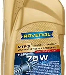 Budget ???? J1C1003 SAE 75W Manual Transmission Fluid - MTF-3 Full Synthetic (1 Liter) ❤️ -ZeroR-shop 414Ieapm1VL. AC