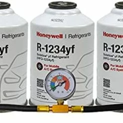 Brand new ❤️ ZeroR® Top Off Kit #2 - Genuine 8oz HFO-R1234yf Refrigerant (2 Cans) & HD Brass Can Tap With Gauge ???? 18 Brand new ❤️ ZeroR® Top Off Kit #2 - Genuine 8oz HFO-R1234yf Refrigerant (2 Cans) & HD Brass Can Tap With Gauge ???? -ZeroR-shop 417q1RrRAiS. AC