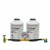 Brand new ❤️ ZeroR® Top Off Kit #2 - Genuine 8oz HFO-R1234yf Refrigerant (2 Cans) & HD Brass Can Tap With Gauge ???? -ZeroR-shop 41B6V1IctvS
