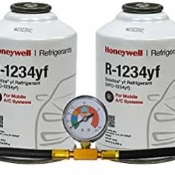 Brand new ❤️ ZeroR® Top Off Kit #2 - Genuine 8oz HFO-R1234yf Refrigerant (2 Cans) & HD Brass Can Tap With Gauge ???? 17 Brand new ❤️ ZeroR® Top Off Kit #2 - Genuine 8oz HFO-R1234yf Refrigerant (2 Cans) & HD Brass Can Tap With Gauge ???? -ZeroR-shop 41B6V1IctvS. AC