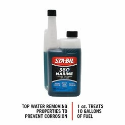 Deals ❤️ STA-BIL 360 Marine Ethanol Treatment & Fuel Stabilizer - Prevents Rust And Corrosion, Helps Clean Fuel System For Improved In-Season Performance, Treats Up To 320 Gallons, 32oz (22240) , Blue ????