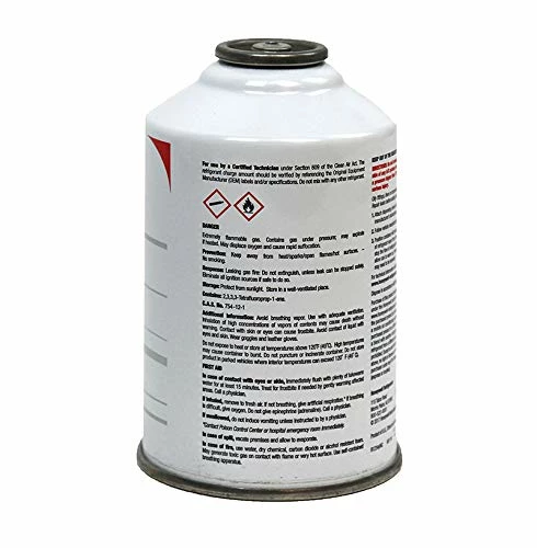 Brand new ❤️ ZeroR® Top Off Kit #2 - Genuine 8oz HFO-R1234yf Refrigerant (2 Cans) & HD Brass Can Tap With Gauge ???? 5 Brand new ❤️ ZeroR® Top Off Kit #2 - Genuine 8oz HFO-R1234yf Refrigerant (2 Cans) & HD Brass Can Tap With Gauge ???? - Image 3