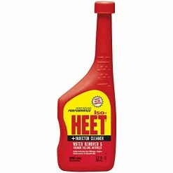 Outlet ???? ISO-HEET Water Remover And Premium Fuel Line Antifreeze + Injector Cleaner - Helps Increase Gas Mileage - Improves Engine Performance - Year Round Performance, 12 Fl. Oz. (28202) , Red ????