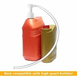 Budget ???? Ouzorp Fluid Pump For Quart Bottles - 5cc Hand Pump Use For Transfer Gear Oil, Transmission And Differential Fluid, NOT For Red Line Quarts ⌛ -ZeroR-shop 41VcyR18DxL