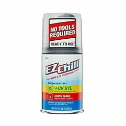 Best Pirce ???? ZeroR EZ Chill R134a Refrigerant For MVAC In 10.25oz Self Sealing Can - Stop Leak And Dye All In One Solution ????