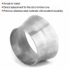 Deals ❤️ Transition Reducer, 2.5in To 3in Stainless Steel Tubing Transition Adapter Reducer Pipe Connector ????