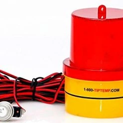 New ???? Freezing Temp Alert, Freeze Warn Light: Flashes Below 42°F Available In Red OR Blue (Red) Batteries Included ????