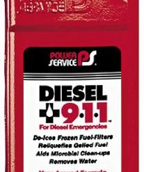 Flash Sale ???? Power Service 8025-6PK Diesel 9-1-1 Fuel Anti-Freezer - 32 Oz., (Pack Of 6) ????