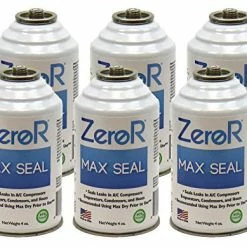 Flash Sale ???? ® Max Seal Aerosol (ES Pro Seal), Replacement R134a_R12 Use For Refrigeration And AC Repairs Use In 4oz Containers - 6 Pack ????