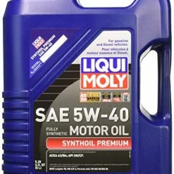 Coupon ???? 2041 Premium 5W-40 Synthetic Motor Oil - 5 Liter ????