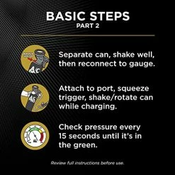 Coupon ???? A/C Pro Ultra Synthetic A/C Recharge R-134a Kit (20 Ounces) ✨ -ZeroR-shop 51KfSVU01uL