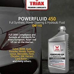 Top 10 ???? Powerfluid 450 Full Synthetic Power Steering Fluid, Lifetime Fill, CHF 11S, CHF 202, CHF 7.1 For All European Cars, OEM Grade, Hydro-Pneumatic Suspension (1 Quart) ???? -ZeroR-shop 51NtnqQf0jS