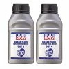 New ???? Brake Fluid Dot 4 500ml (2 Bottles) 3093 ????