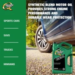 Best reviews of ???? 550044965 Motor Oil, Synthetic Blend 5W-20 (5-Quart, Single Pack) ???? -ZeroR-shop 51aQKbZkL8L