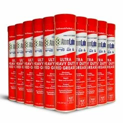 Outlet ✨ Ultra Heavy Duty Red Grease | Waterproof Lubricant & High Temp Grease Tubes For Metal Surfaces | Wheel Bearing Grease For Semi Truck Accessories, 2-Pack Of 14 Oz. Tubes ???? -ZeroR-shop 51bdhCYIZdL