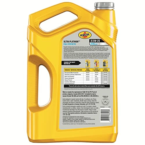 Cheapest ???? Ultra Platinum Full Synthetic 5W-20 Motor Oil (5 Quart, Single Pack) ???? 4 Cheapest ???? Ultra Platinum Full Synthetic 5W-20 Motor Oil (5 Quart, Single Pack) ???? - Image 2