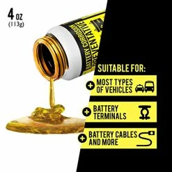 Deals ❤️ Mission Automotive 4 Oz Brush-On Oil-Based Battery Corrosion Preventative - Made In USA - Prevents Rust & Corrosion, Increases Life Of Battery, Does Not Dry Or Evaporate ✔️ -ZeroR-shop 51hag1yDz1L