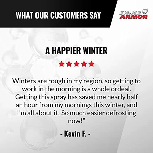 Wholesale ???? SHINE ARMOR Deicer Spray For Car Windshield Windows Wipers And Mirrors Quickly And Easily Melts Ice Frost And Snow With Minimal Scraping Improve Visibility 16 Fl Oz ???? 5 Wholesale ???? SHINE ARMOR Deicer Spray For Car Windshield Windows Wipers And Mirrors Quickly And Easily Melts Ice Frost And Snow With Minimal Scraping Improve Visibility 16 Fl Oz ???? - Image 3