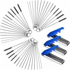 Buy ???? Set Of 4 Carburetor Carbon Dirt Jet Remove Cleaner 26 Cleaning Wires Set + 20 Cleaning Needles + 10 Nylon Brushes Tool Kit For Motorcycle ATV Moped Welder Carb Chainsaw Spray Guns Torch Tips ???? -ZeroR-shop 51kTI3yW8HL. AC