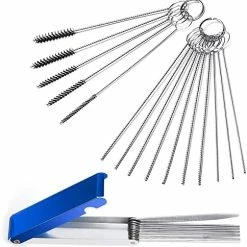 Buy ???? Set Of 4 Carburetor Carbon Dirt Jet Remove Cleaner 26 Cleaning Wires Set + 20 Cleaning Needles + 10 Nylon Brushes Tool Kit For Motorcycle ATV Moped Welder Carb Chainsaw Spray Guns Torch Tips ???? -ZeroR-shop 51kqtJZmL. AC