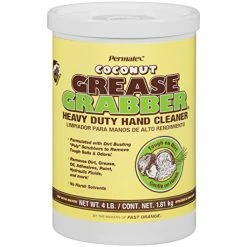 Flash Sale ❤️ Permatex 14106 Grease Grabber Heavy Duty Coconut Hand Cleaner, 4 Lbs ????